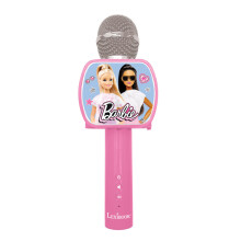 Lexibook Barbie Wireless Karaoke Microphone with Bluetooth - MIC240BB