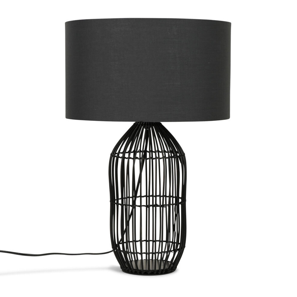 Matt Black Table Lamp