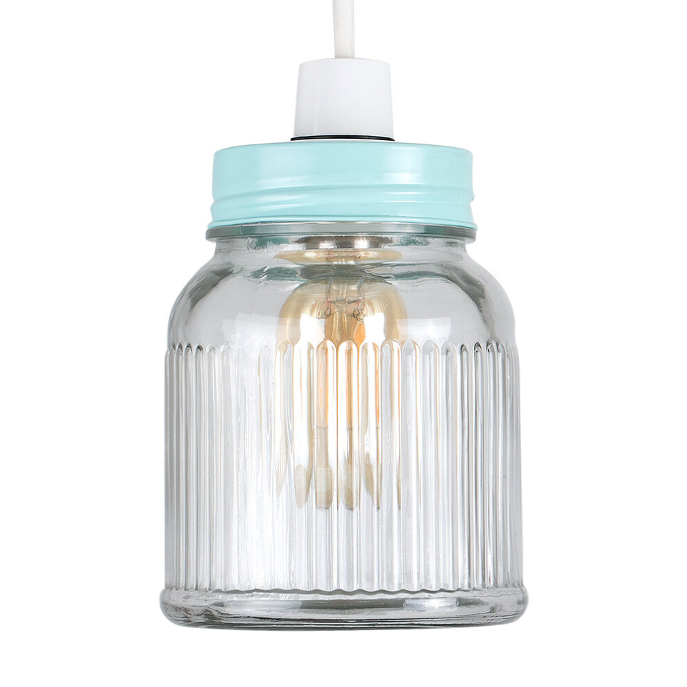 Blue Ceiling Pendant Shade