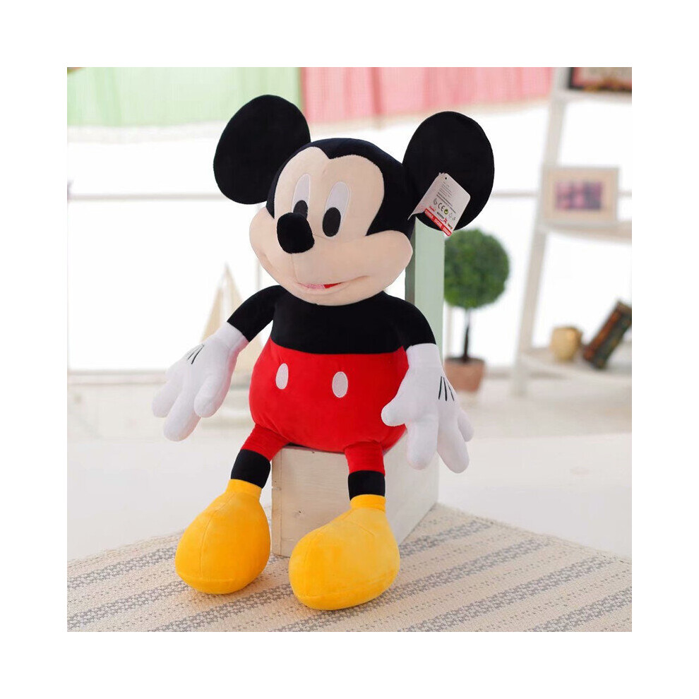 Bonxaif (Mickey) Kids Preferred Disney Friends 6 Pack Plush Toys Set With Hand Fasteners Christmas Gift