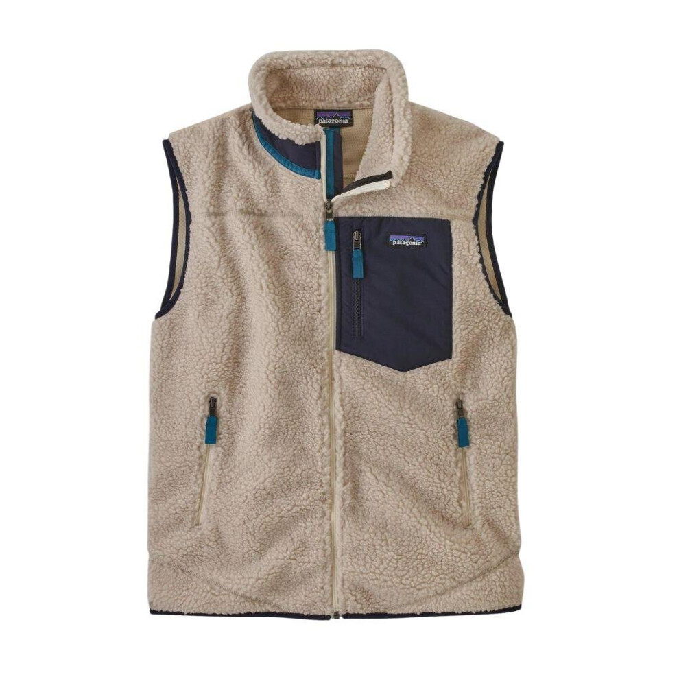 (Patagonia Men's Classic Retro-X Fleece Vest (Natural) - M) Patagonia Men's Classic Retro-X Fleece Vest