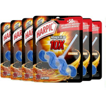 Harpic Toilet Rim Block Power Plus 10X Original - 6 x 35g