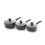 Tower 3 Piece Saucepans 18/20/22cm 2