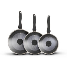 3 Piece Saucepans 18/20/22cm