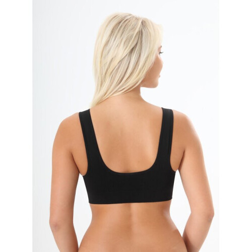(Black, 32 B-E) Emma Jane 342 Sleep Bra 2