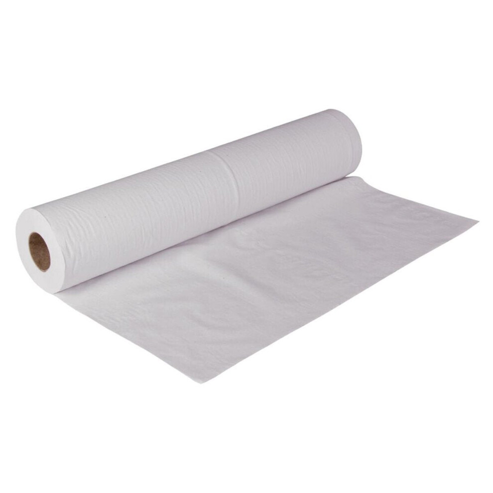 (1 x 20" Roll) Couch Roll / Hygiene Roll - White