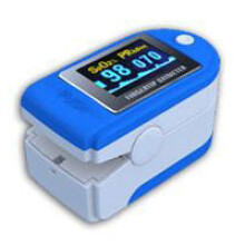 Finger Pulse Oximeter with Colour SPO2 Waveform