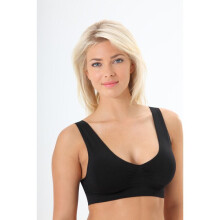 (Black, 32 B-E) Emma Jane 342 Sleep Bra
