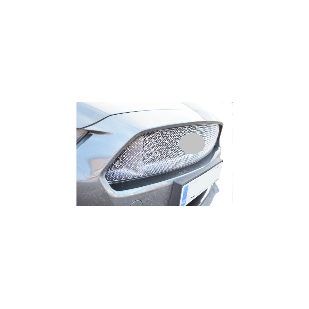 (Silver) Ford Mustang Gt - Upper Grille (2015 - 2018) Silver 5060468073928