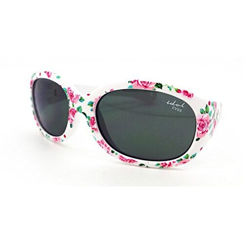 (White/Roses) Idol Eyes Baby Sunglasses