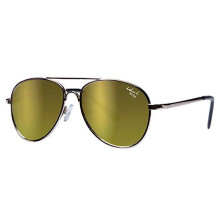 Idol Eyes Metal Aviator Kids Sunglasses with Gold Mirror Coating