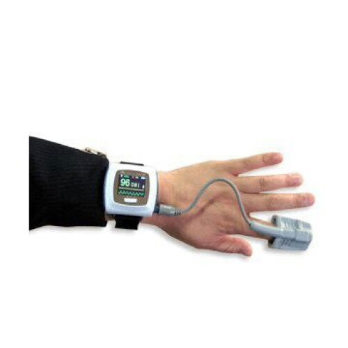 Wrist Watch Finger Pulse Oximeter CMS50F + Data Storage + Software