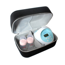 Hard Shell Travel Case for Spectra Synergy Gold, Dual Compact, S1 & S2 Breast Pumps | Black