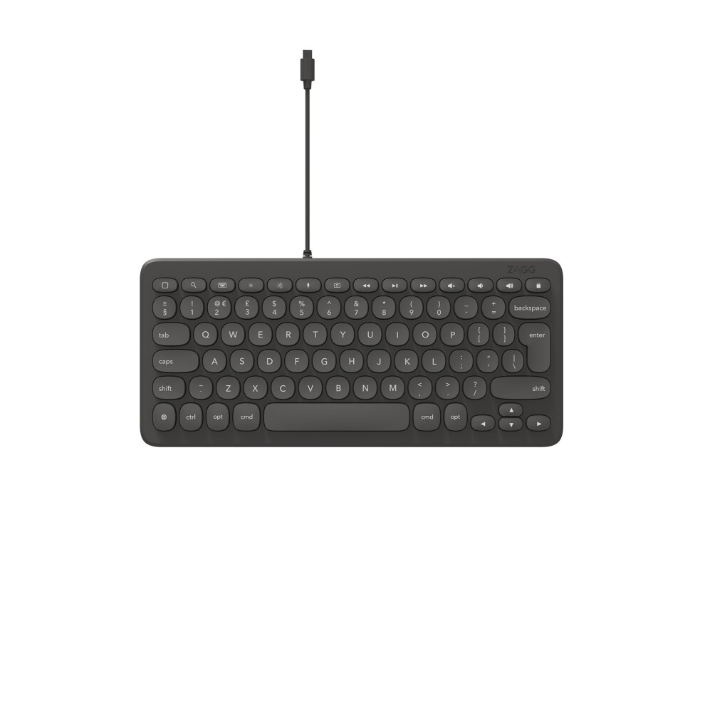 Zagg Connect 12L Keyboard Lightning Qwerty English Black 840056176843