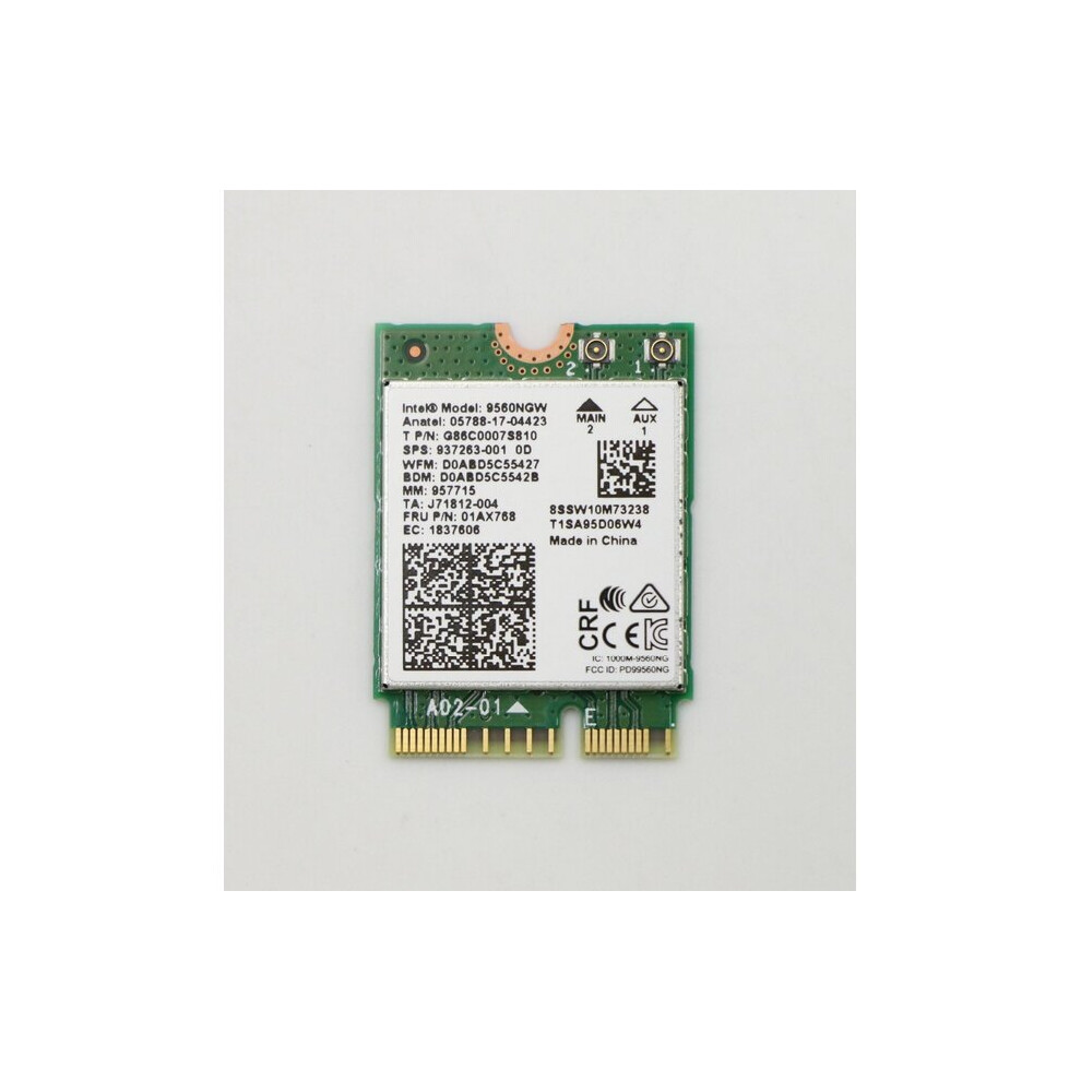 Lenovo Wireless,Cmb,In,9560 Nv M2 +Bt5.0 Wlan Card