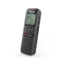 Registratore Vocale - PHILIPS - VoiceTracer 1160 - 8 Go - Attivazione vocale - USB