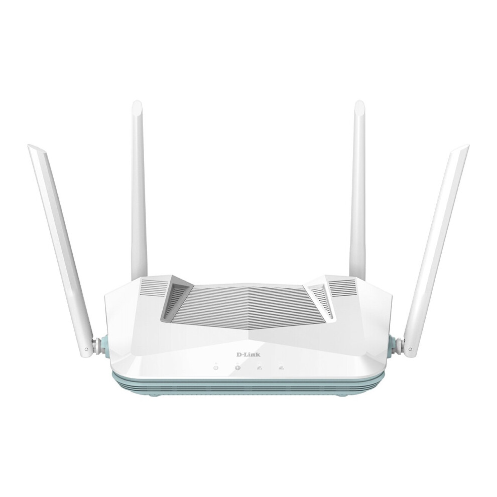 D-Link R32 Router Smart Eagle Pro Ai AX3200 Con Wi-Fi Mesh, Traffic Optimaser Con Ai, Parental Control, Porte Gigabit, MU-MIMO, 1024 Qam, Ofdma, WPA3. Funziona Con Alexa/Assistente Google.-image