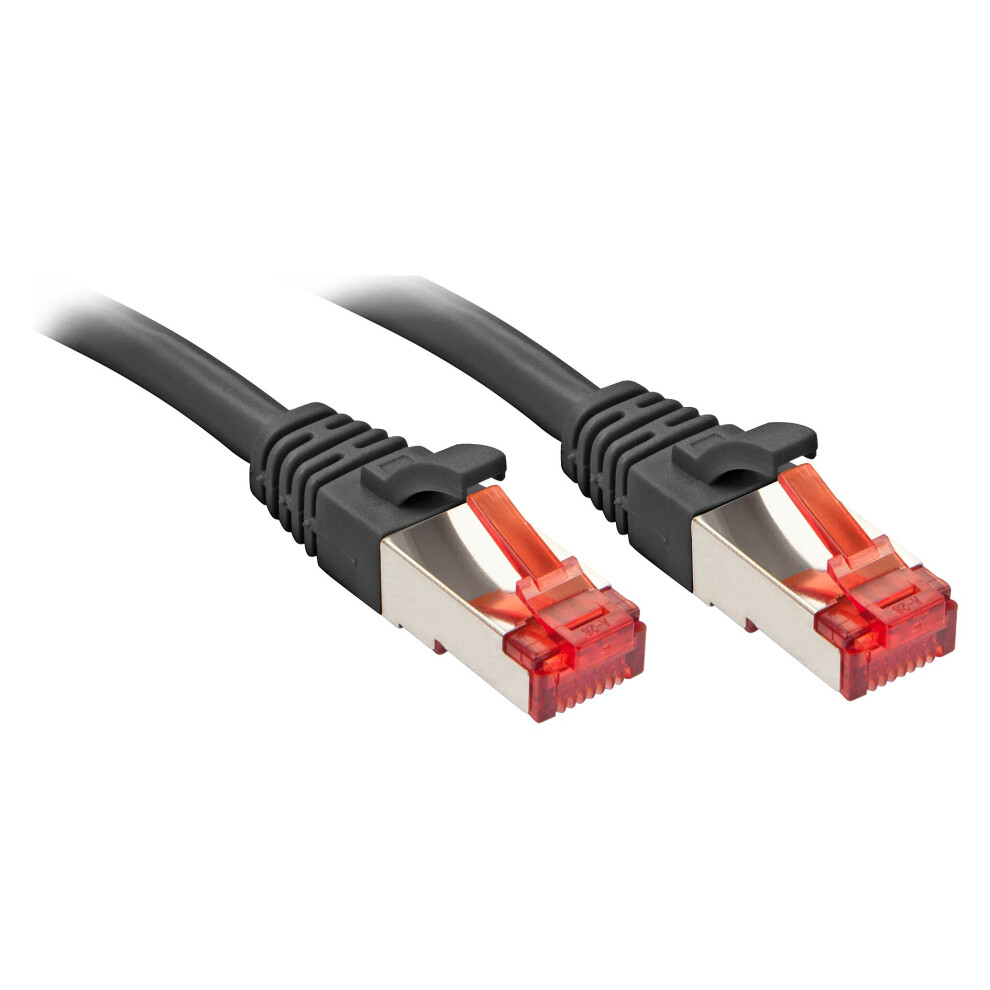 Lindy Rj-45 Cat6 S/Ftp 0.5 M Networking Cable S/Ftp (S-Stp) Black 4002888477765