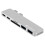 eSTUFF Silver HUB Thunderbolt 40Gb,5K MacBook PRO 1