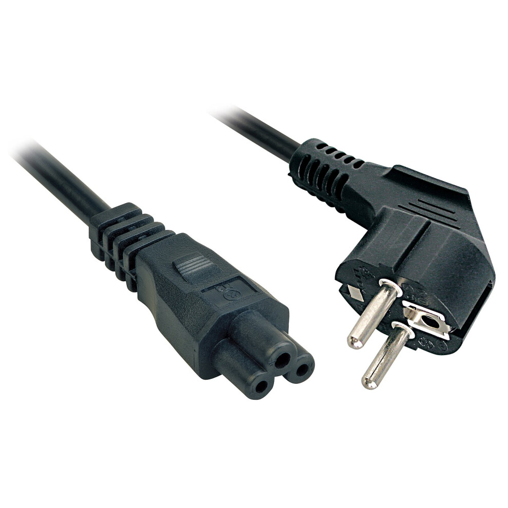 Lindy 3M, Cee 7/7 - Iec 320 C5 Cee7/7 C5 Coupler Black 4002888304061