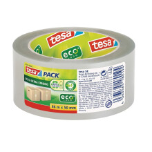 tesa ECO & ULTRA STRONG 58297-00000-00 Transparenter Verpackungs Klebeband (L x B) 66 m x 50 mm 1 Stk.