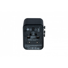 Reisadapter - VERBATIM - Universele Reisadapter UTA-02 PD20W / QC / 1xUSB / 1xType-C