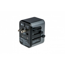 Adattatore di alimentazione universale da viaggio - Verbatim - UTA-03 - 30 Watt - PD 3.0 - Quick Charge 3.0