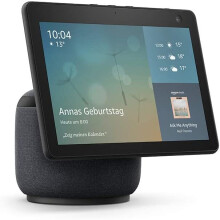 Amazon Echo Show 10 (3rd Gen): 10.1-inch HD auto-rotating screen, 13MP auto-framing camera for video calls, Zigbee smart home hub (B084P3KP2S)