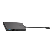 Estação de acoplamento mini USB-C para Zenbook - ASUS - Preto - 4K HDMI - USB Tipo-A/C - Relé de potência 100W