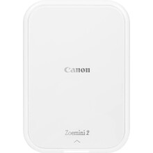 Draagbare Fotoprinter - Canon - Zoemini 2 - Witte Kleur - Compact - Gemakkelijk mee te nemen