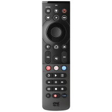 One For All URC 7945 Universal Remote - Backlit, 5-Device IR Wireless DTT/DVD/Blu-ray, Streaming & Watch TV Activities, Red Dot 2022