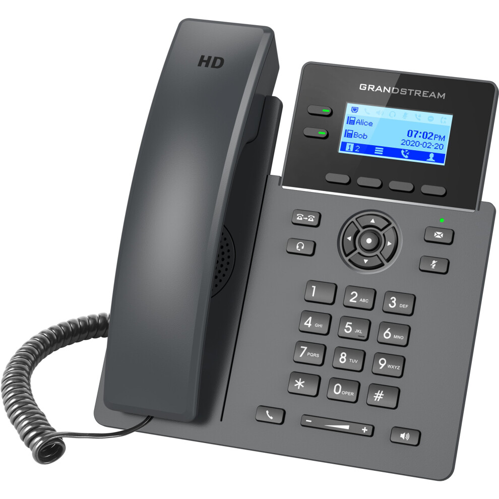 Grandstream Networks Grp2602 Ip Phone 2 Lines Lcd Black 6947273703129