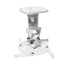 Steunplafond voor LogiLink BP0003 projector, kantelbaar, draaibaar wit