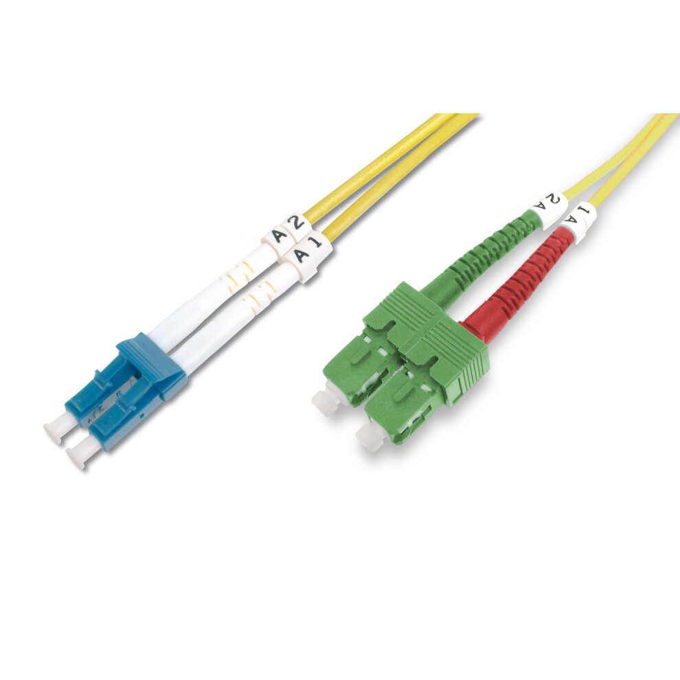 Digitus Fiber Optic Singlemode Patchcable Sc ( Apc ) To Lc ( Pc ) 4016032309260