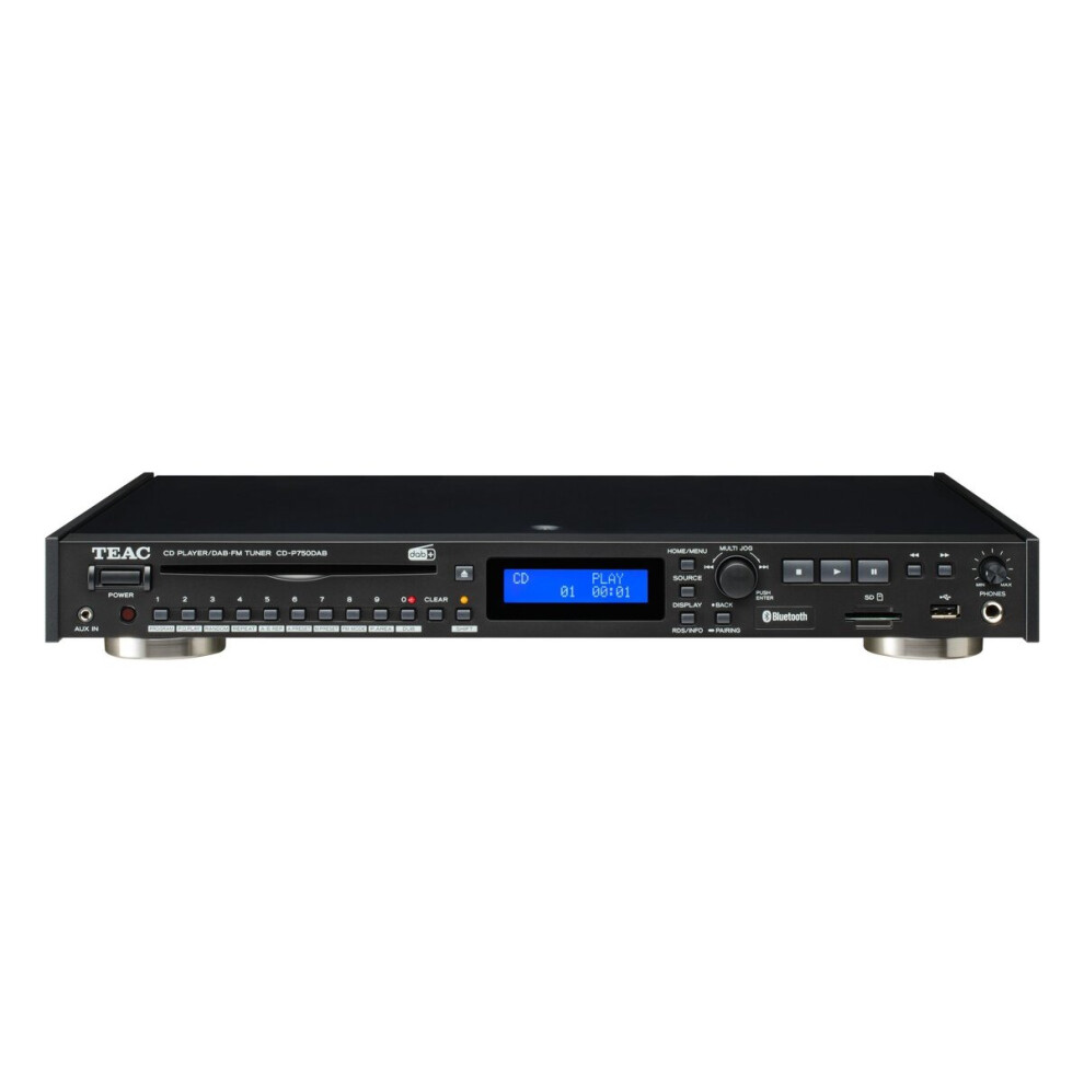 Teac Cd-P750dab-B Cd Player Cd Recorder Black 4907034223909