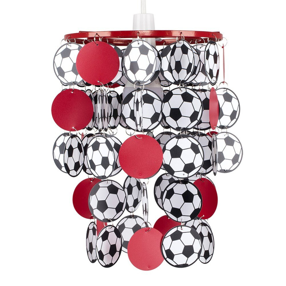 Football Red Ceiling Pendant Shade