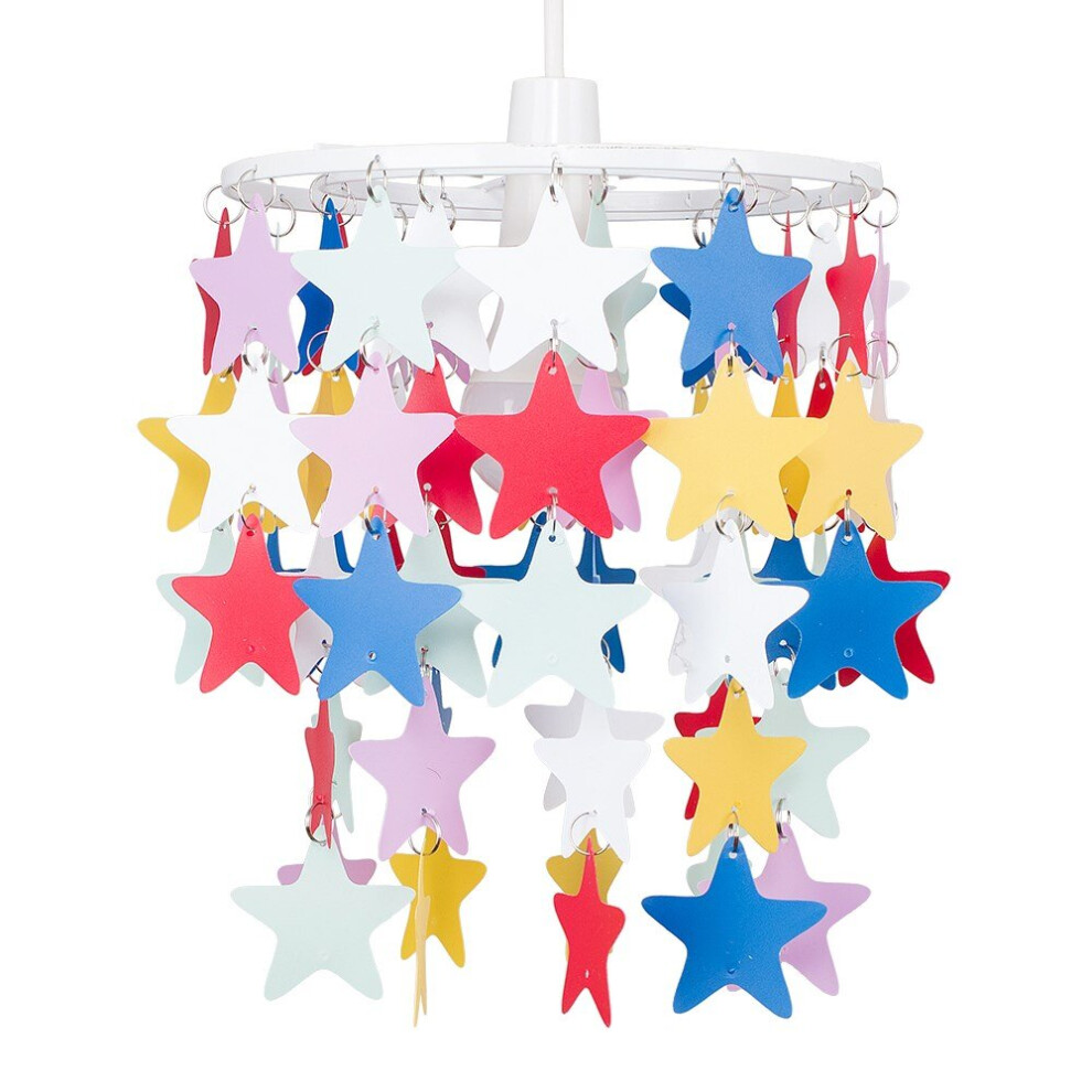 Star White Ceiling Pendant Droplets Shade