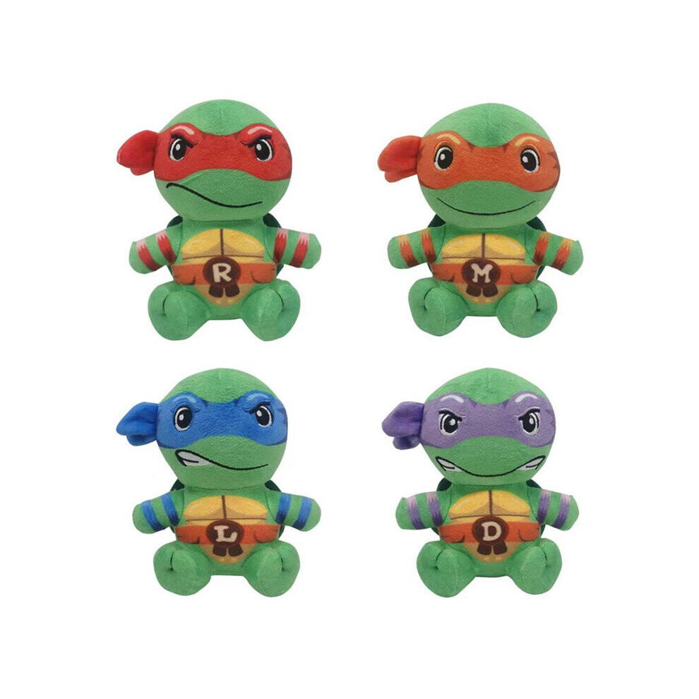 (4pcs/set ) Teenage Mutant Ninja Turtles Plush Squishy Turtle Plushies 6 Inch