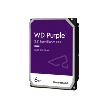 - Western Digital - WD Purple WD64PURZ - harde schijf - 6 To - bewaking - SATA 6Gb/s