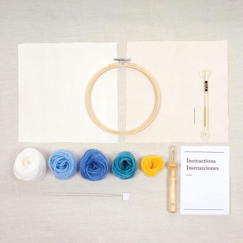 DMC (Ocean Meditation) DMC Mindful Making Punch Needle Kits 2