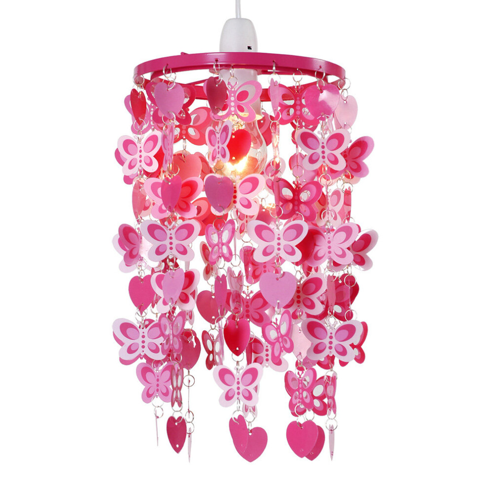 Pink Ceiling Pendant Droplets Shade