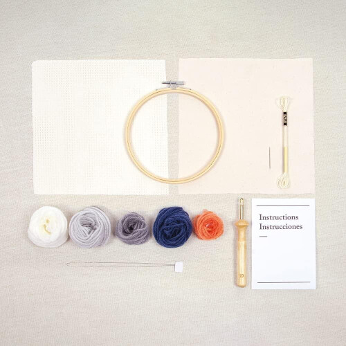 DMC (Mountain Meditation) DMC Mindful Making Punch Needle Kits 2