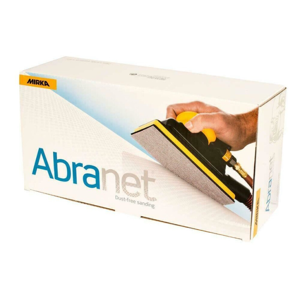 Mirka Abranet 115X230mm P120 Grit 50X Hooknloop Dust Free Sanding Abrasive Strip 6416868535402