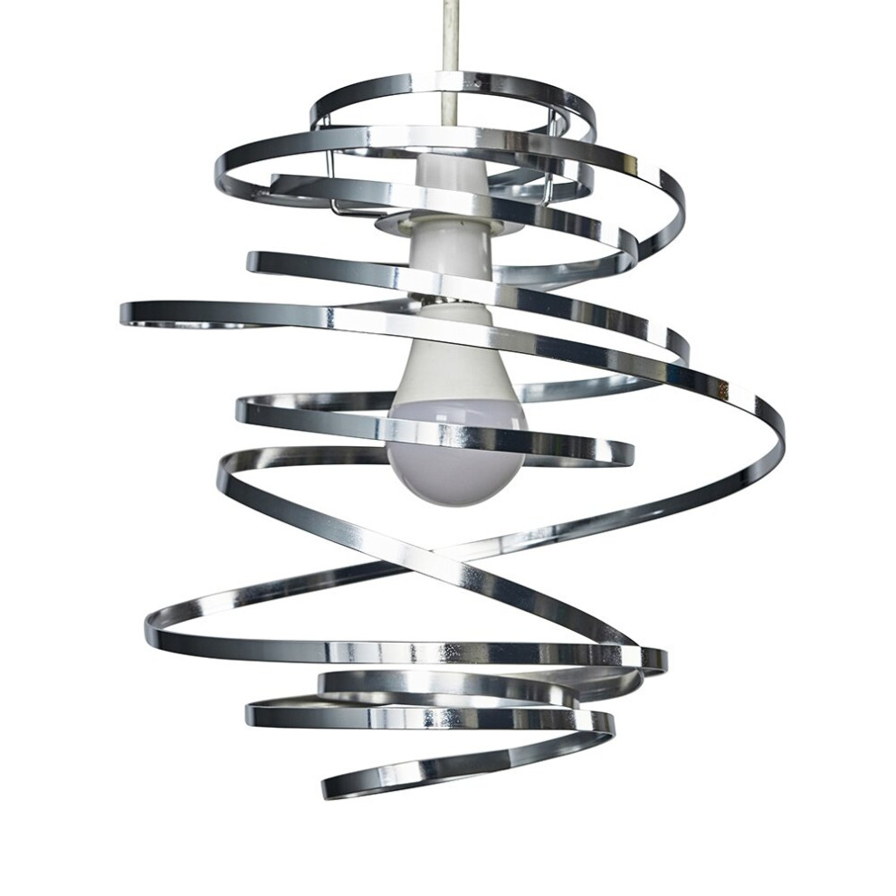 Bensson Silver Ceiling Pendant Shade