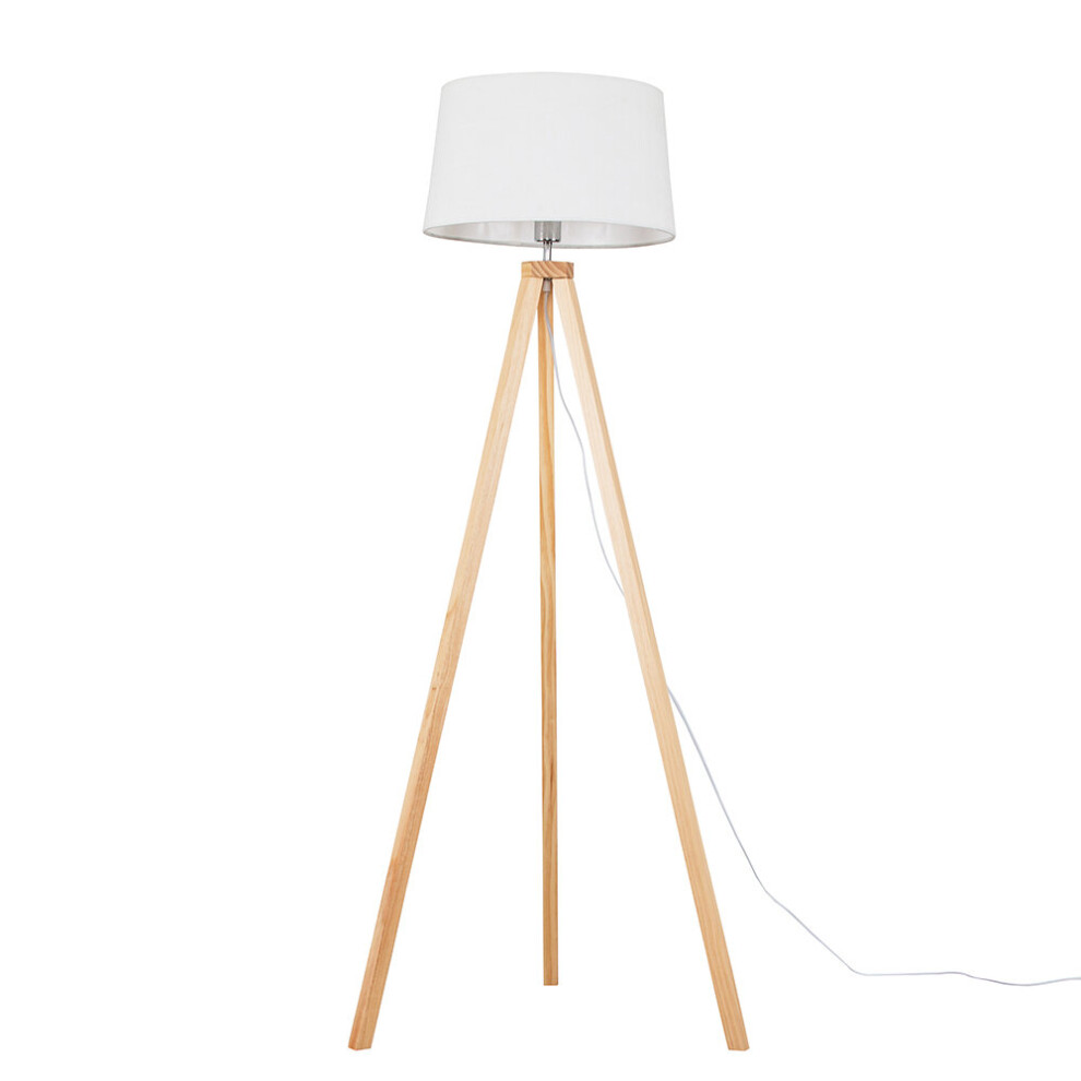 Barbro White Floor Lamp