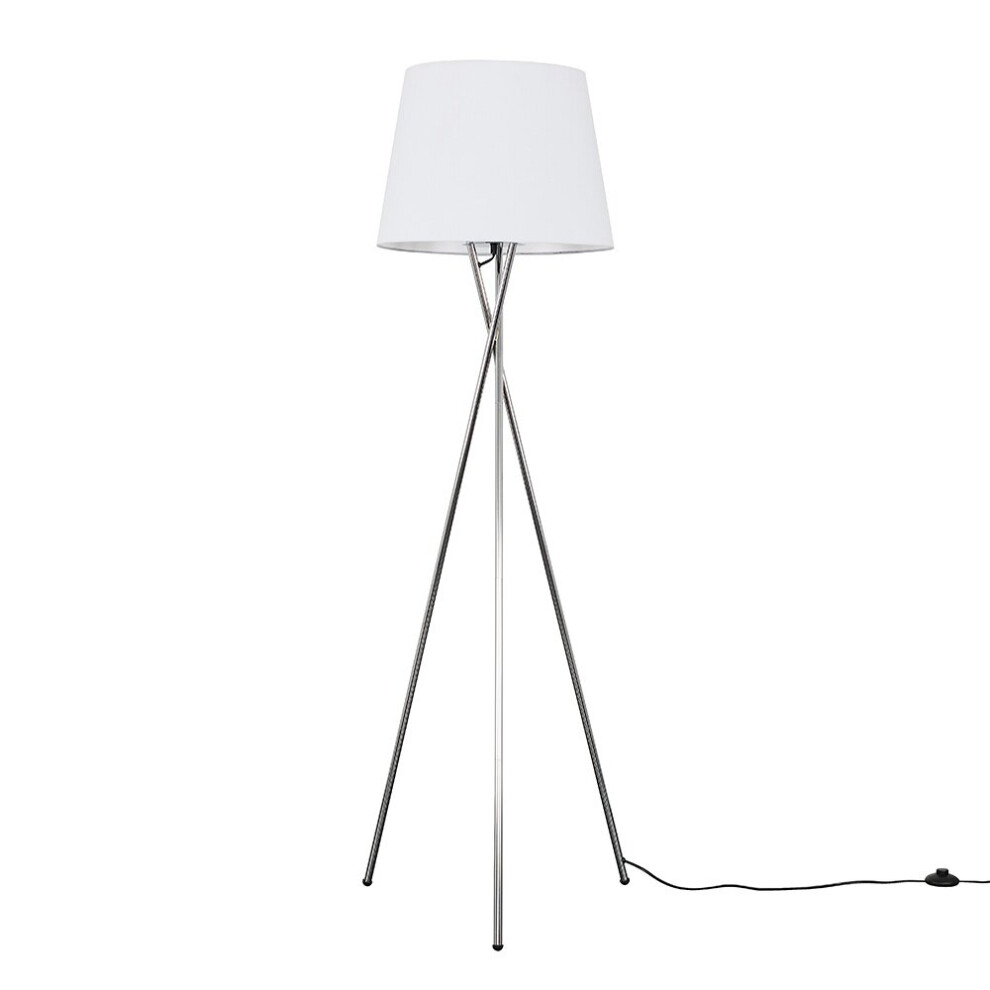 Camden Silver Floor Lamp