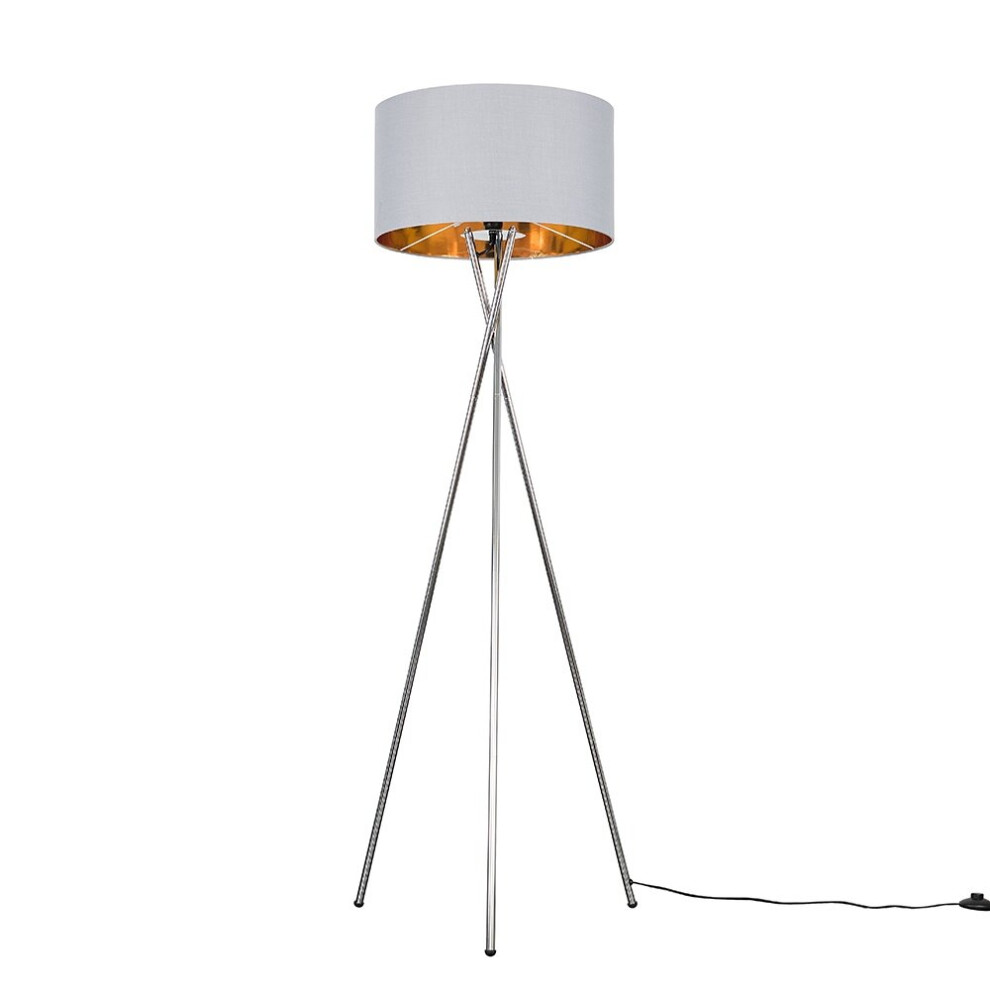 Camden Silver Floor Lamp