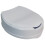 Actiasgear Raised Toilet Seat with Lid 10cm Elevated 1