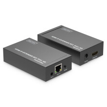 HDMI IP video uitbreidingsset - DIGITUS - DS-55517 - 120 m - Full HD 1080p - IR-ondersteuning