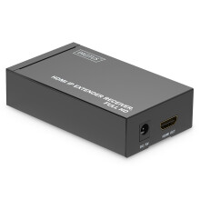 HDMI IP Video Extender - DIGITUS - 120 m - Full HD 1080p - IR bediening - Zwart